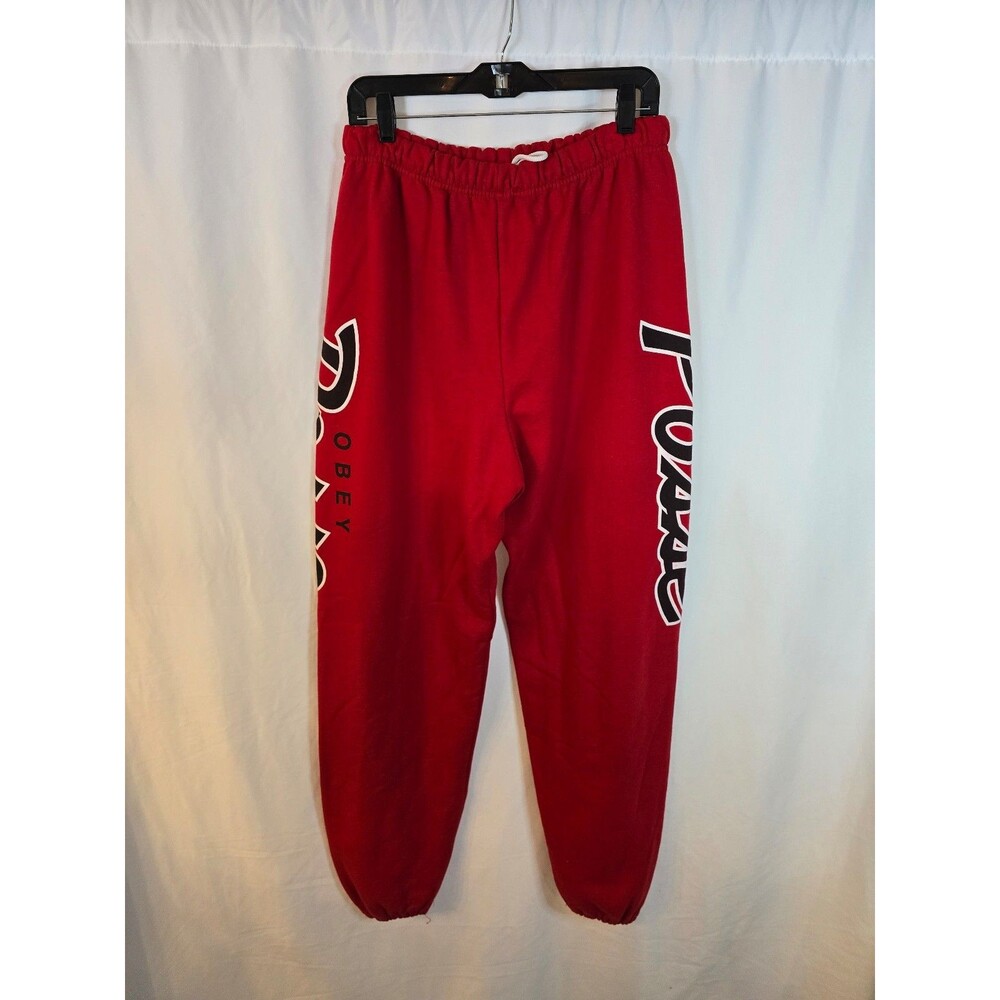 Obey Posse Red Jogger Pants